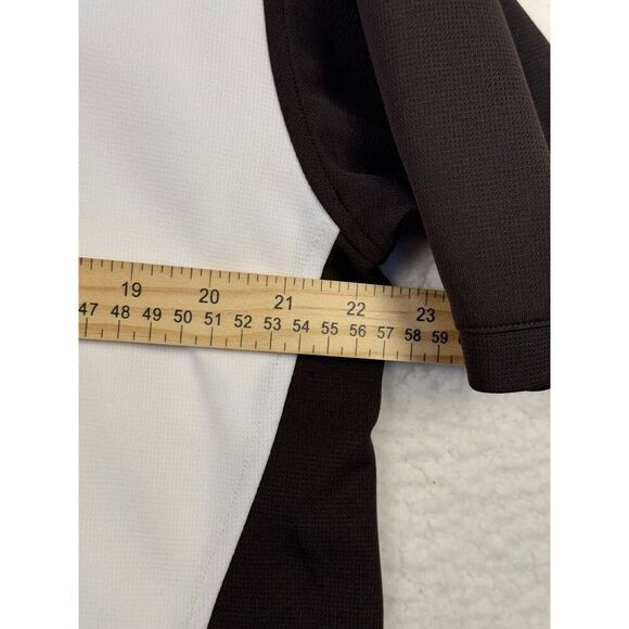 NEW Cleveland Browns Shirt Mens Brown Reebok Polo Golf Short Sleeve NFL Sz Large - Picture 9 of 9